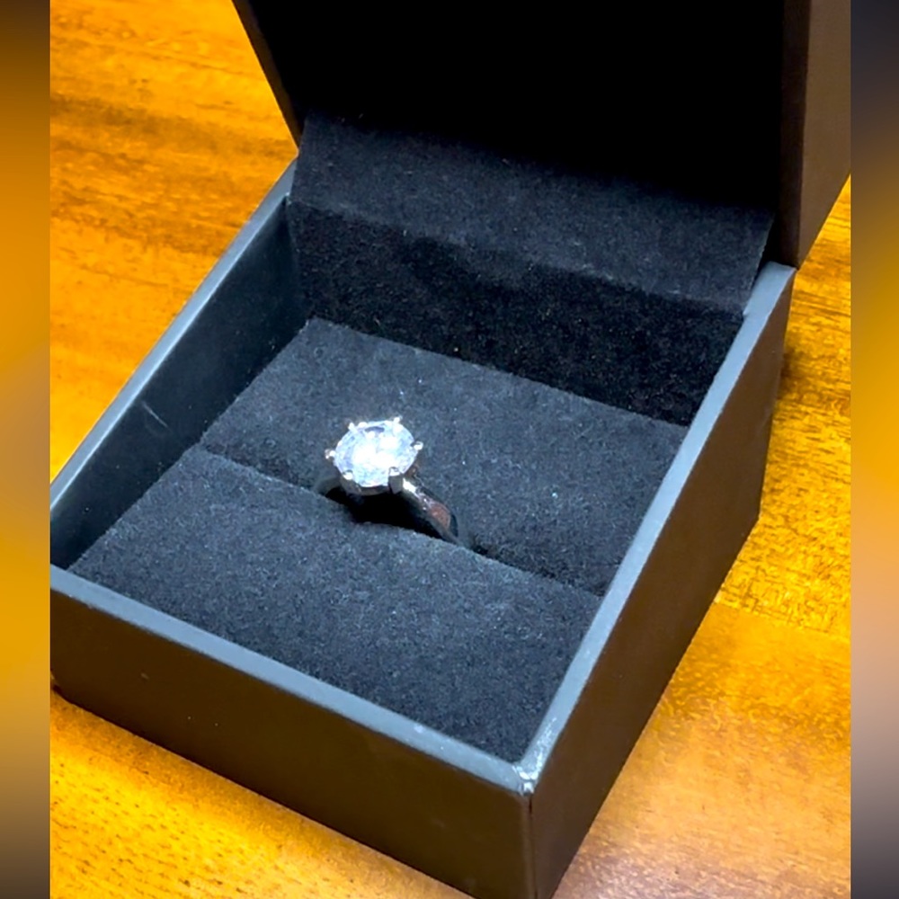Clear Crystal Ring